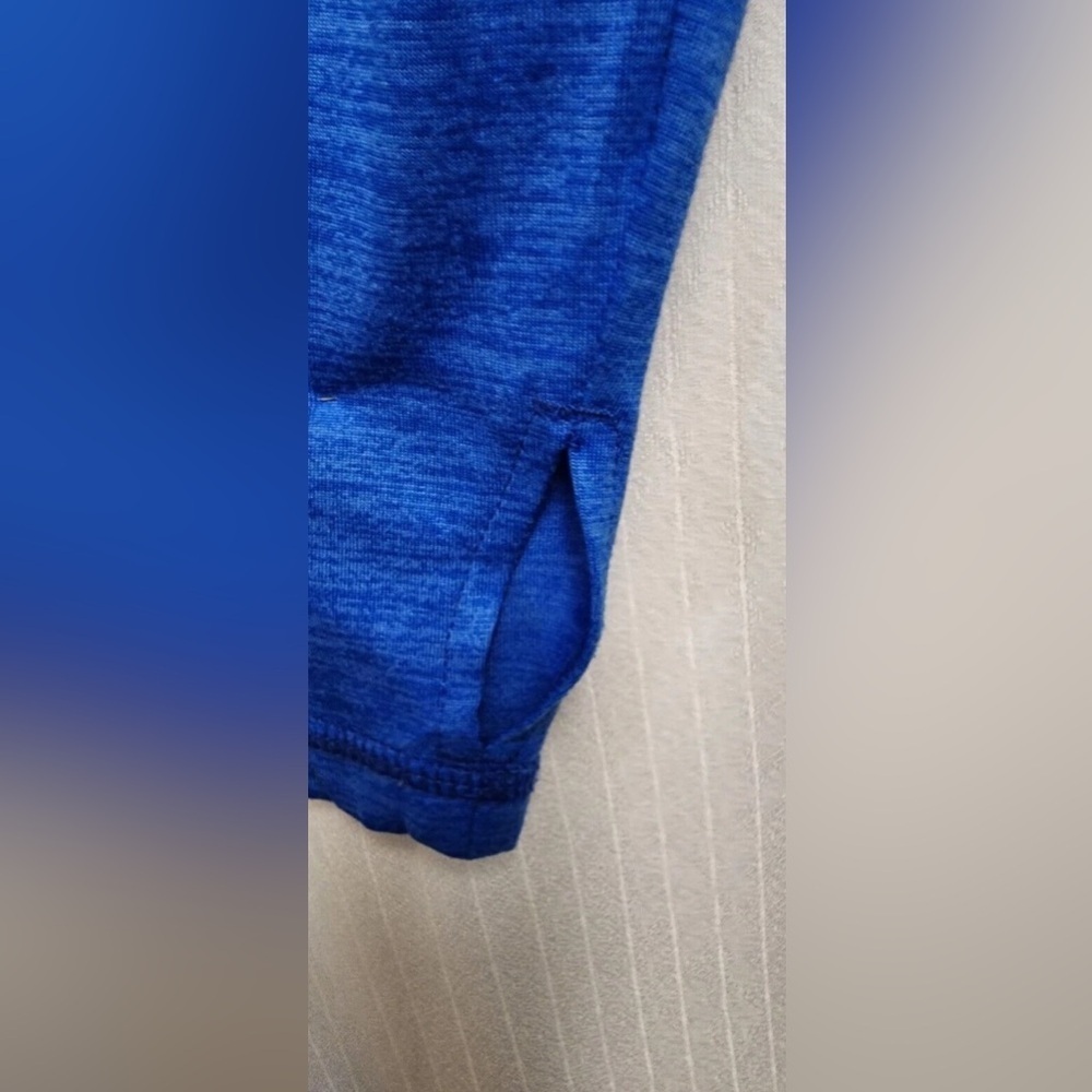 Blue Hooded Long Sleeve Top - Picture 6 of 6